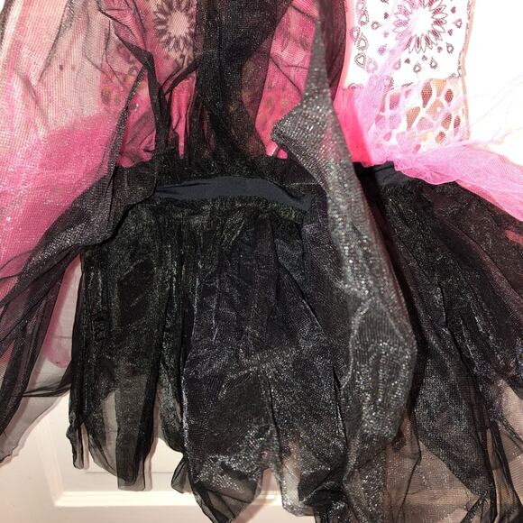 Weissman Girls’ Dance Ballerina Costume Black White Pink Size MC 10/12 - Picture 5 of 8